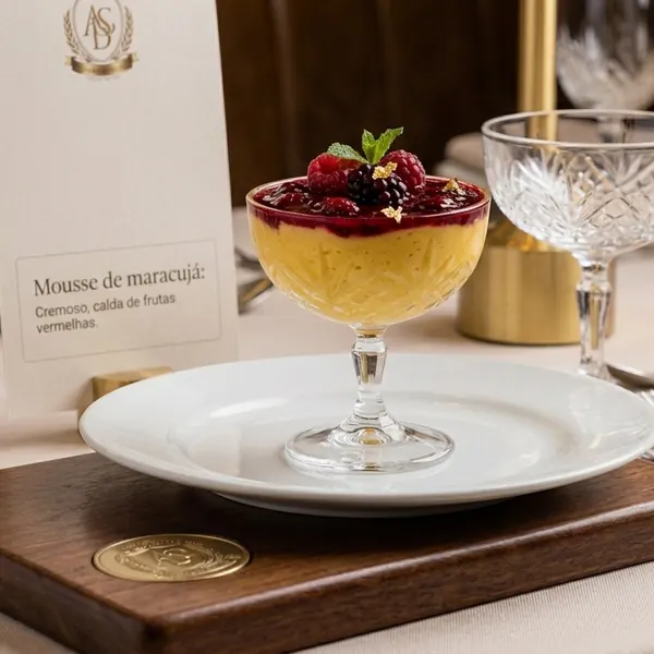 Mousse de Maracujá